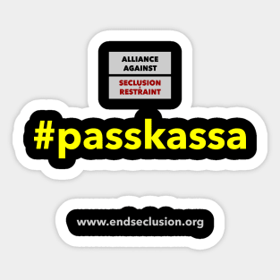 Simple #passkassa Sticker